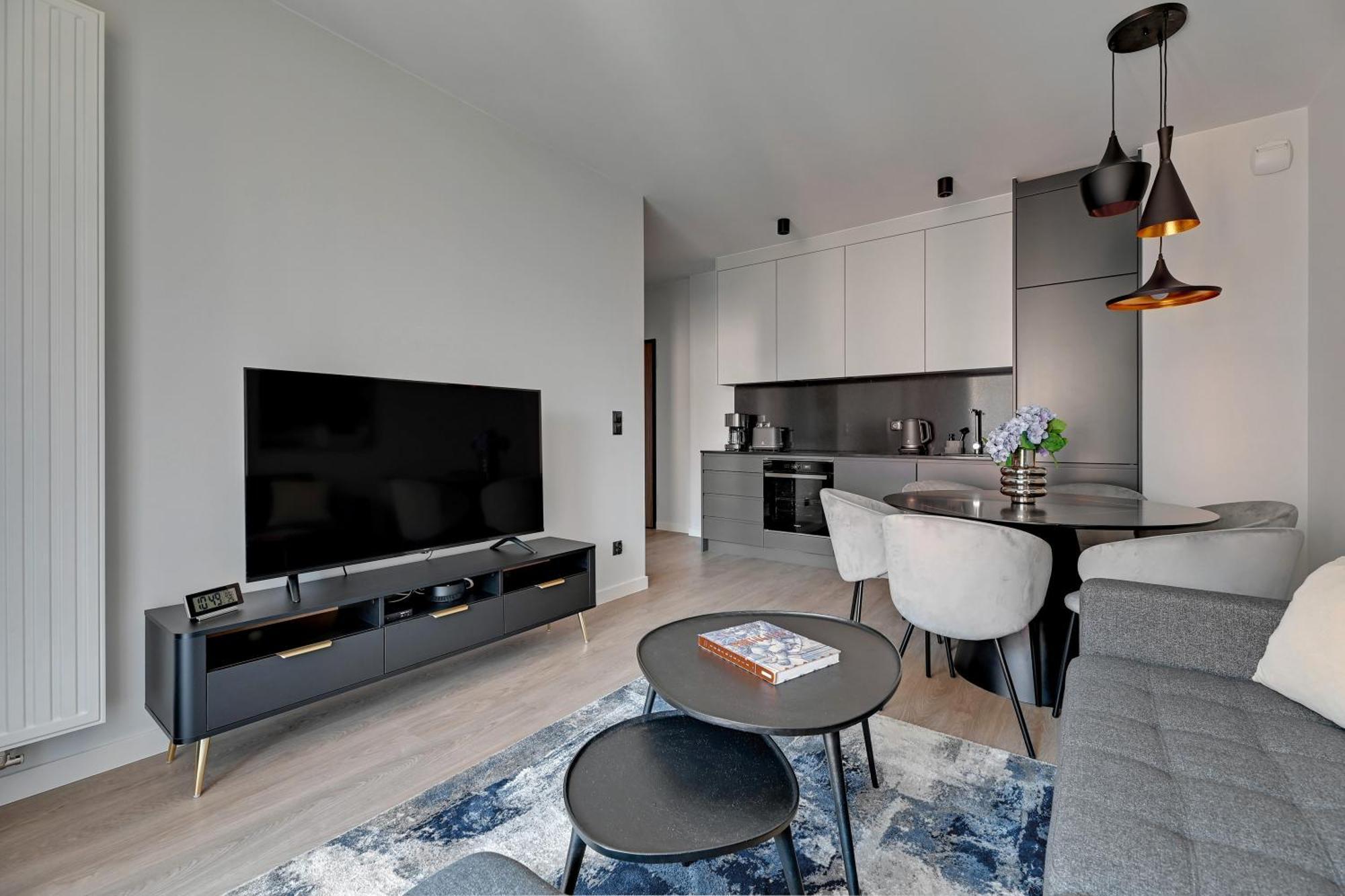 Scala 60F City Center Premium Apartments With Parking By Lion Apartments Gdansk Bagian luar foto