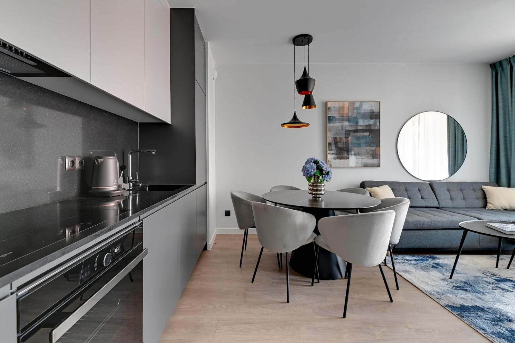 Scala 60F City Center Premium Apartments With Parking By Lion Apartments Gdansk Bagian luar foto