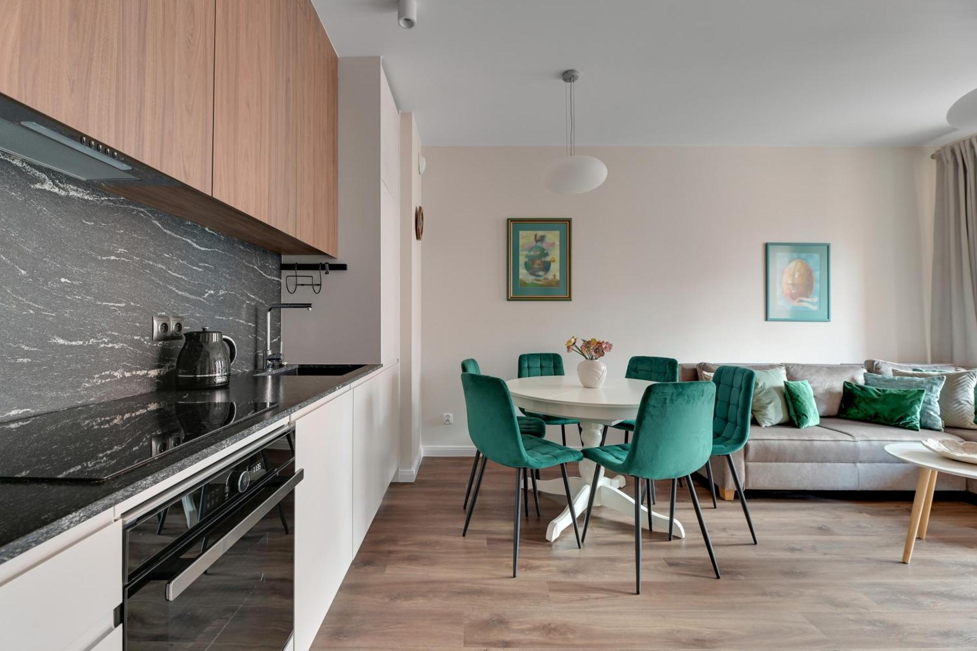 Scala 60F City Center Premium Apartments With Parking By Lion Apartments Gdansk Bagian luar foto