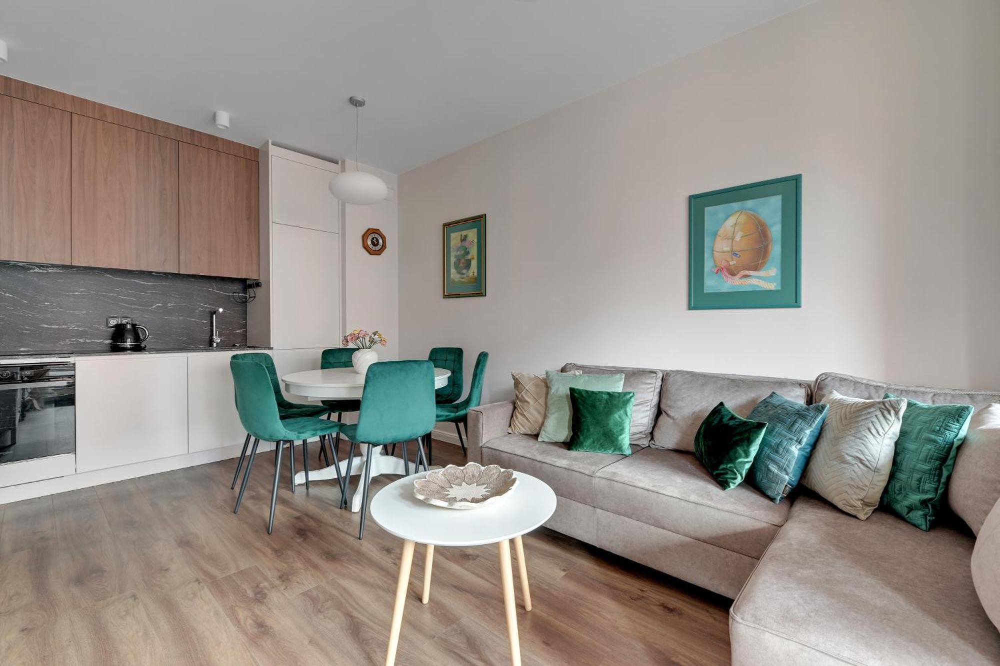 Scala 60F City Center Premium Apartments With Parking By Lion Apartments Gdansk Bagian luar foto